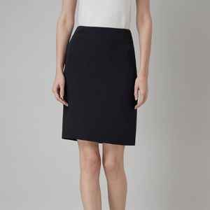 Giorgio Armani Borgo 21 Black Crepe Pencil Skirt